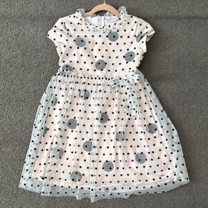 Polka Dot Dress with Bow